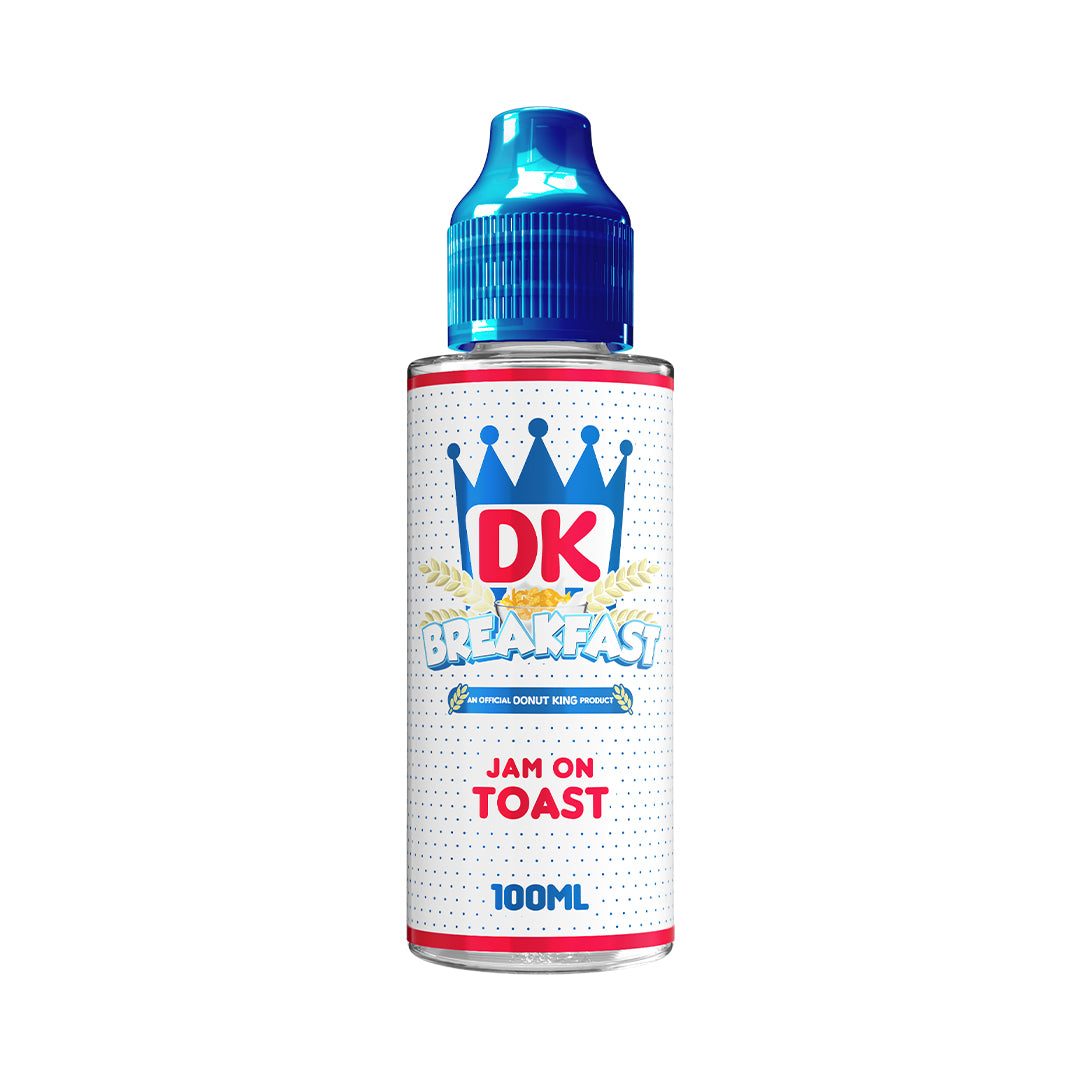 DONUT KING BREAKFAST - JAM ON TOAST 0MG 100ML SHORTFILL
