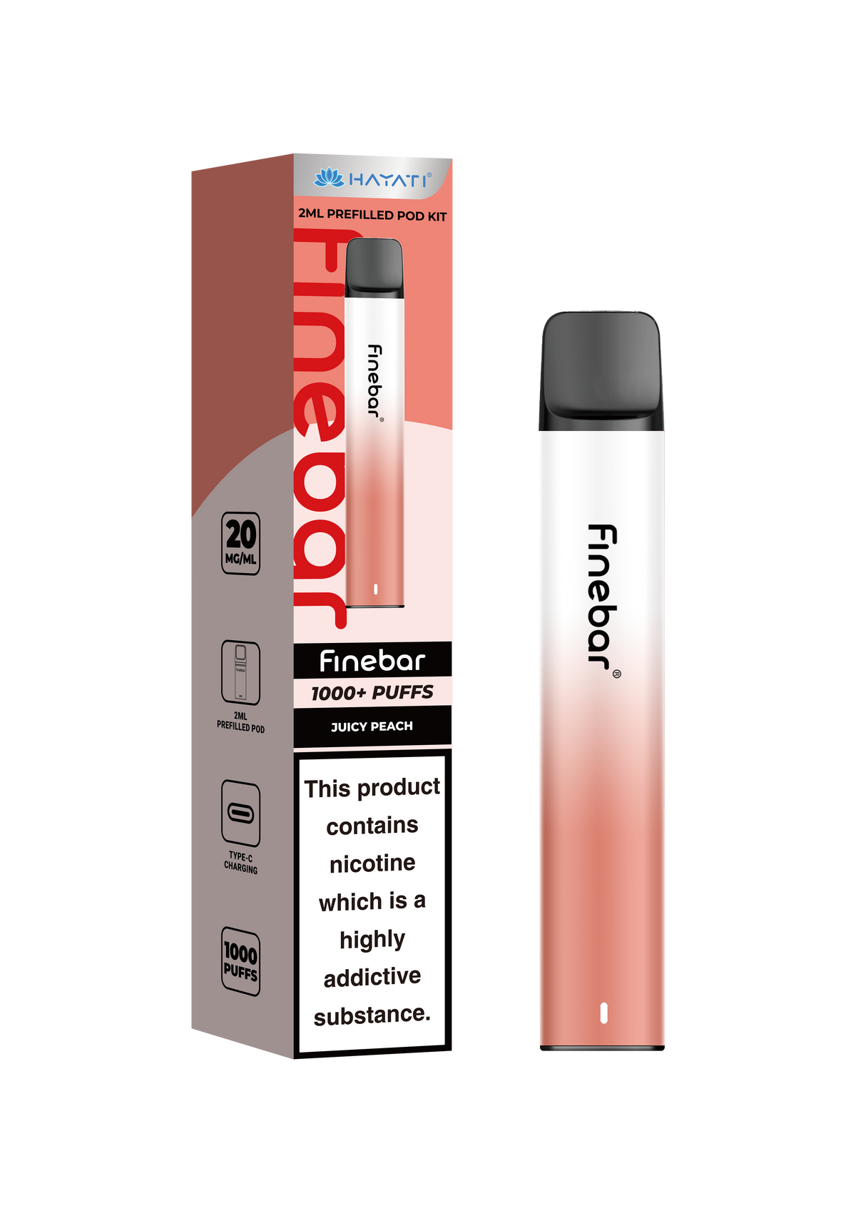 Hayati Finebar Prefilled Vape Kit