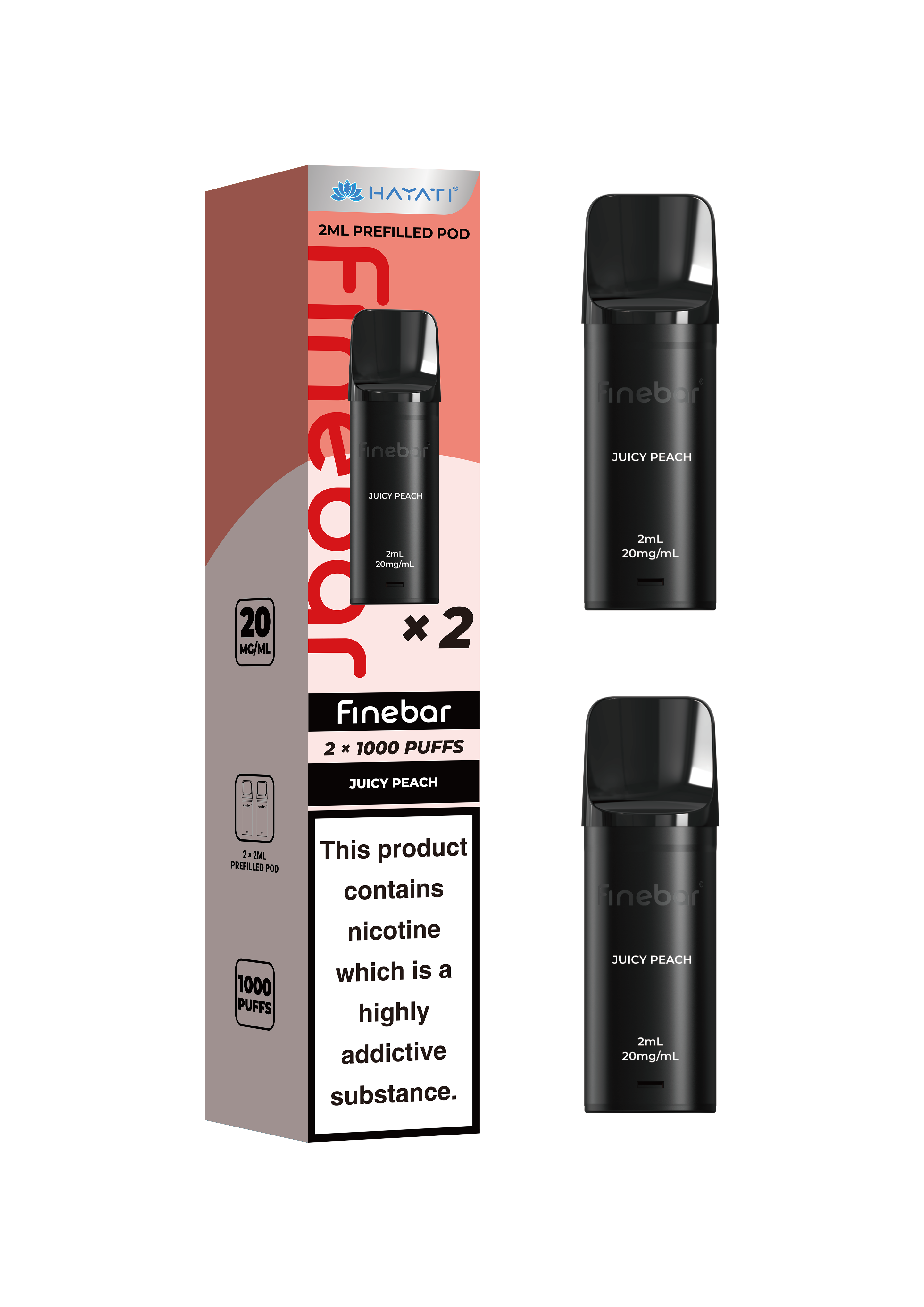 Hayati Finebar Prefilled Pods