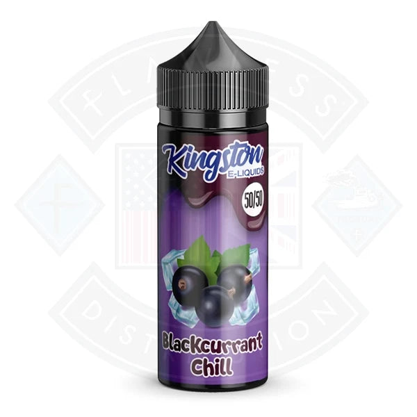 Kingston Blackcurrant Chill 0mg 100ml 50/50 Shortfill E-Liquid