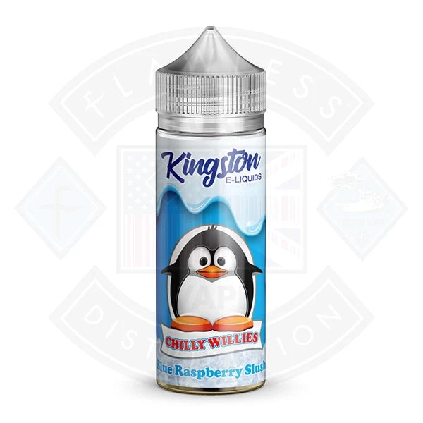 Kingston Chilly Willies - Blue Raspberry Slush 0mg 100ml 70/30 Shortfill