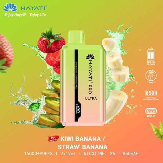 Hayati® Pro Ultra 15000 Puffs
