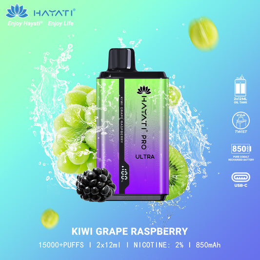 Hayati® Pro Ultra 15000 Puffs