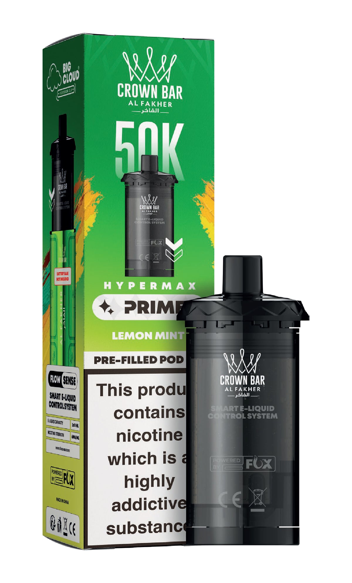 Al Fakher 50K Hypermax Prime Prefilled Pod