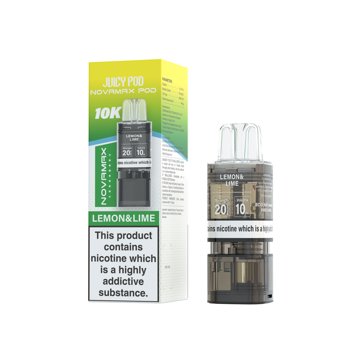 Juicy Pod NOVAMAX 10K Prefilled Pod