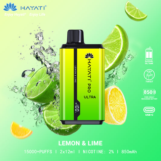 Hayati® Pro Ultra 15000 Puffs