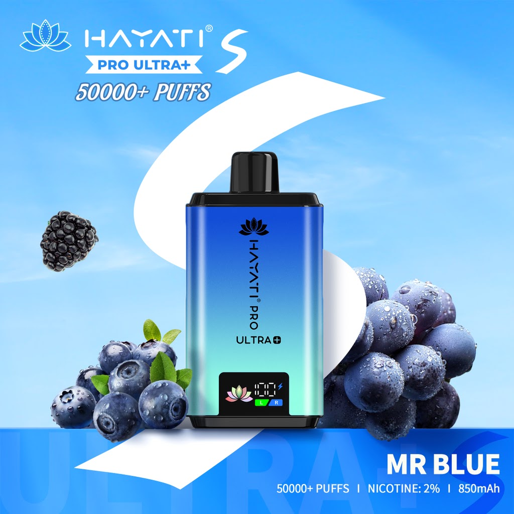 Hayati® Pro Ultra+ S 50000 Puffs