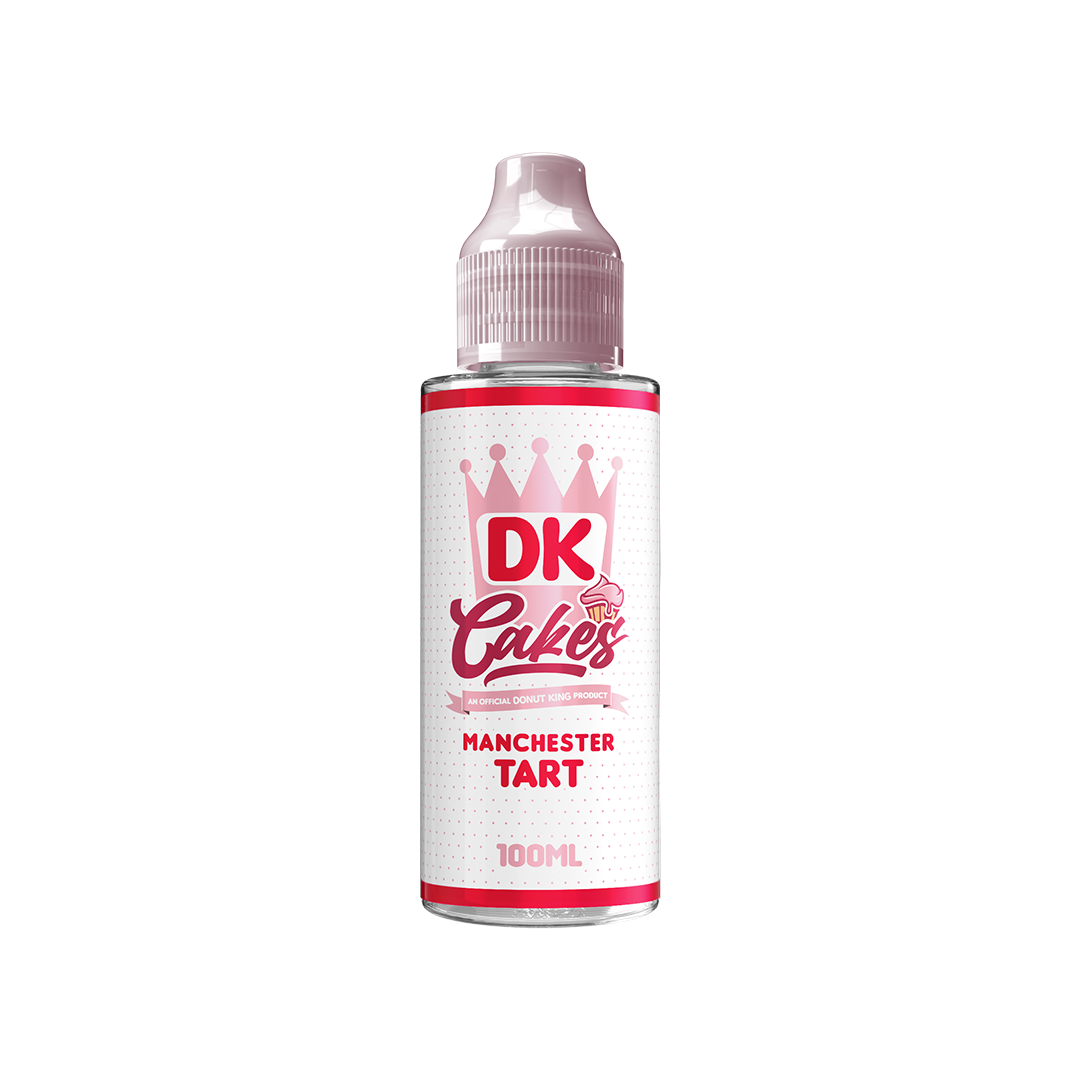 DONUT KING CAKE - MANCHESTER TART 0MG 100ML SHORTFILL