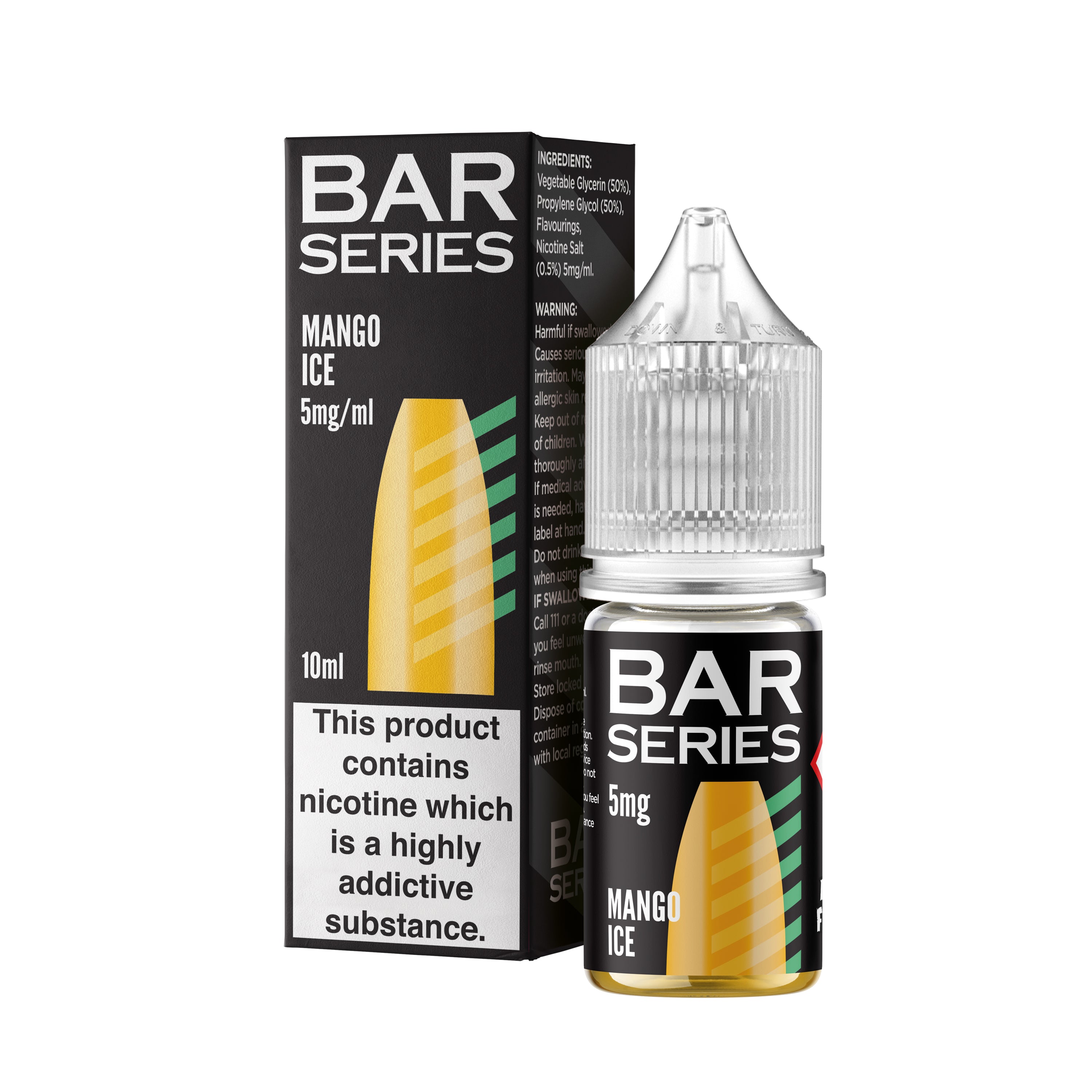 Bar Series Nic Salt 10ml (5mg)