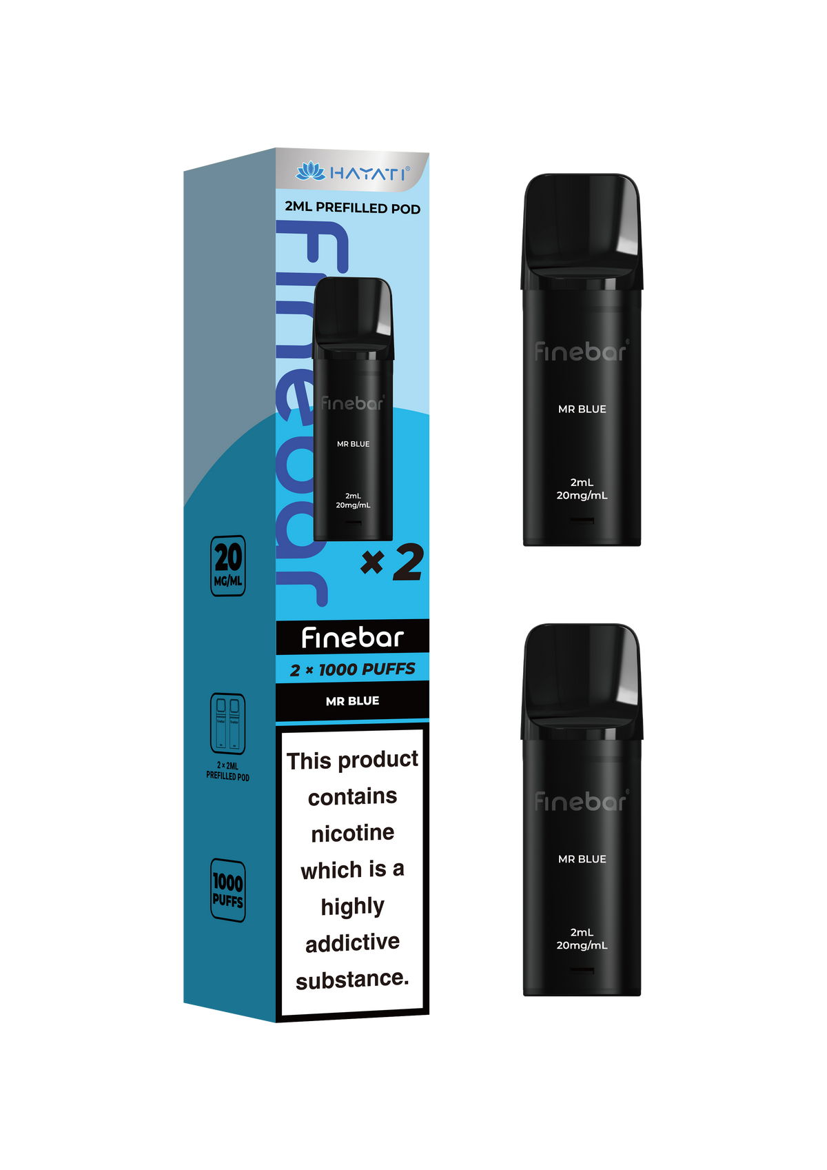 Hayati Finebar Prefilled Pods