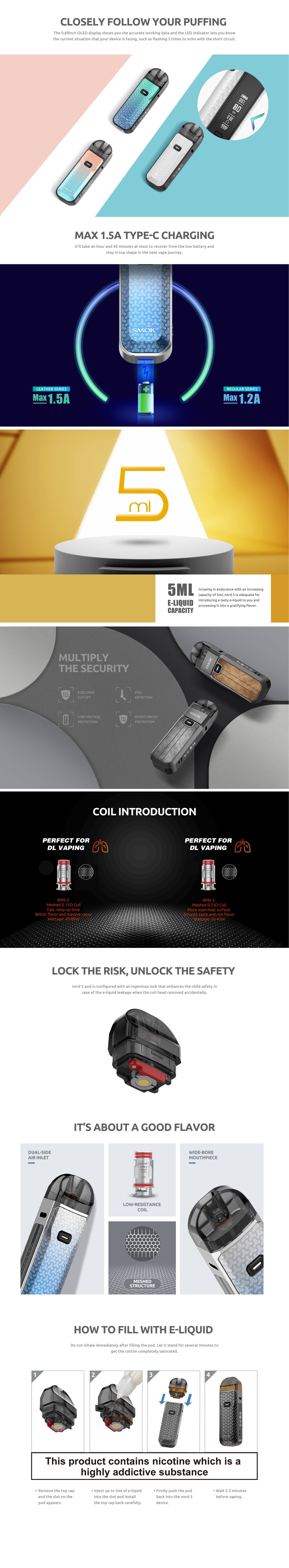 Smok Nord 5 Vape Kit