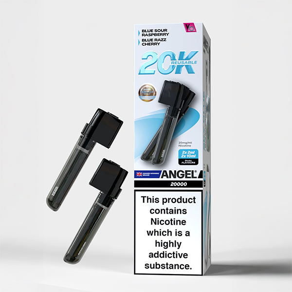 Vapes Bars Angel 20K Prefilled Vape Pods + Refill Container