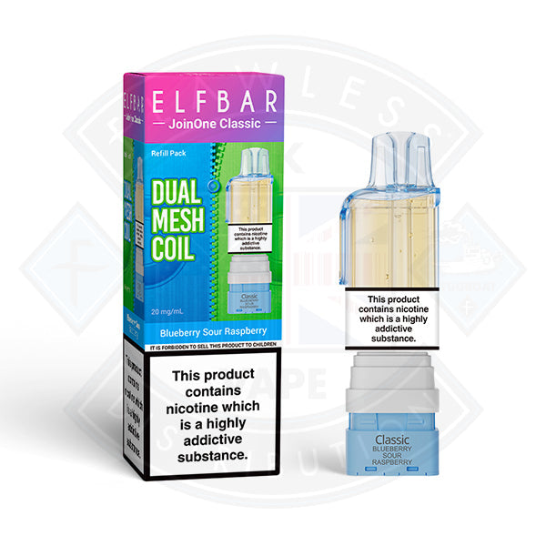 ELF BAR JOIN ONE CLASSIC PREFILLED PODS - Blueberry Sour Raspberry