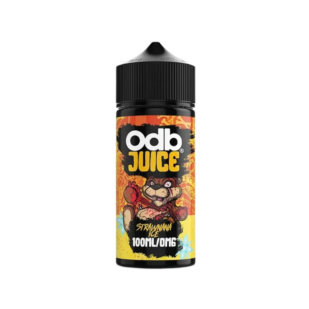 ODB Juice - Strawnana Ice 0mg 100ml Shortfill