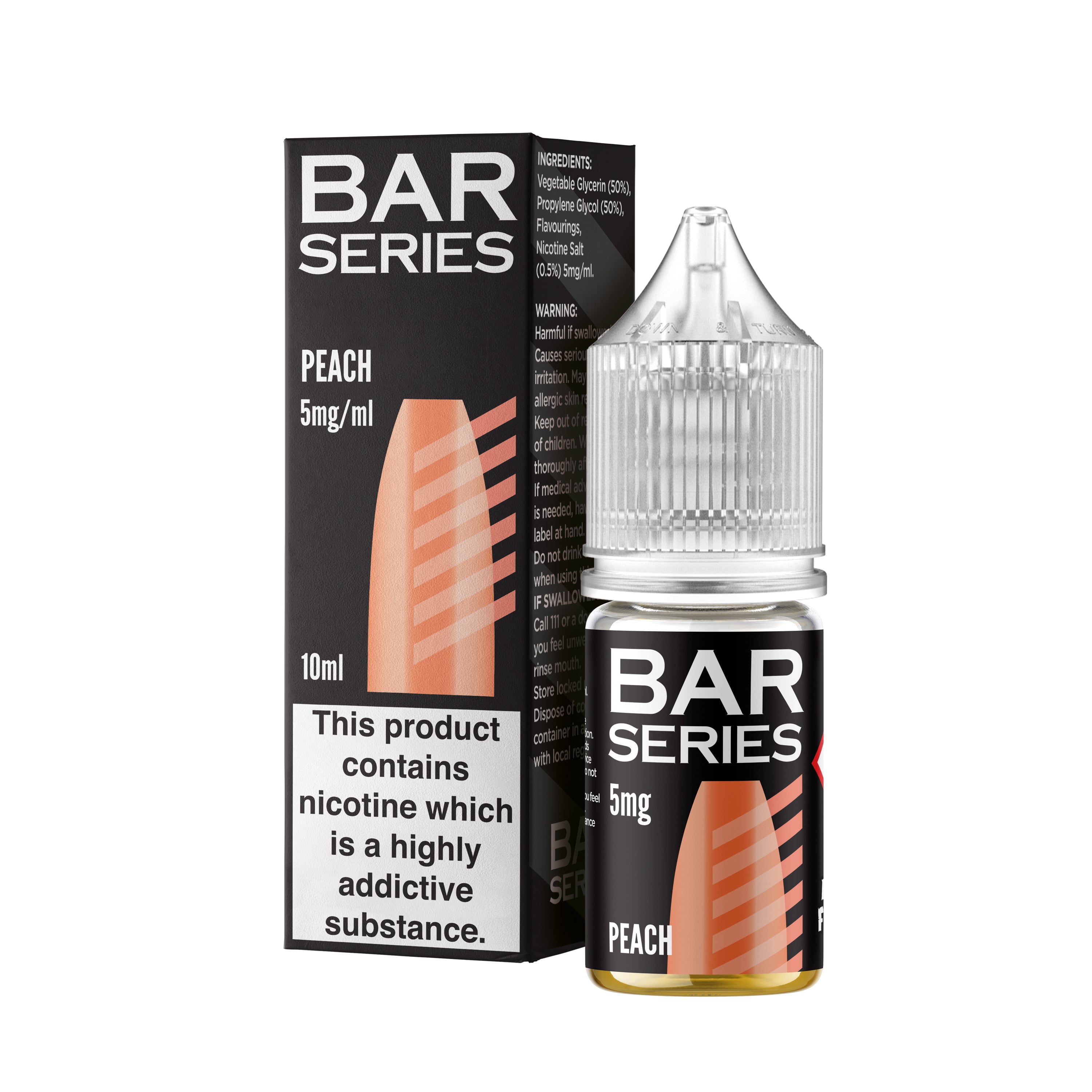 Bar Series Nic Salt 10ml (5mg)