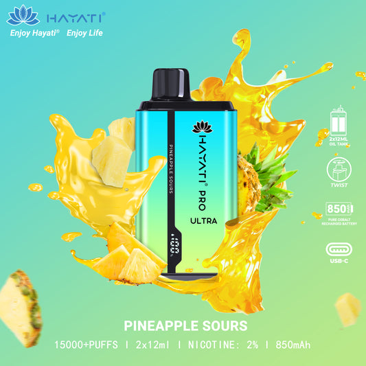 Hayati® Pro Ultra 15000 Puffs