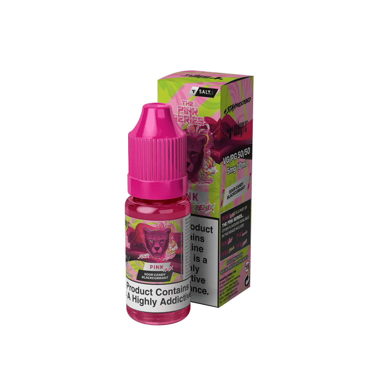 Dr Vapes The Pink Series - Pink Remix Nic Salts 10ml