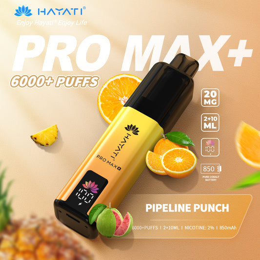 Hayati® Pro Max+ 6000 Puffs