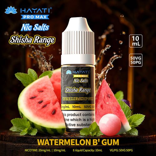 Hayati NIC Salts Shisha Range