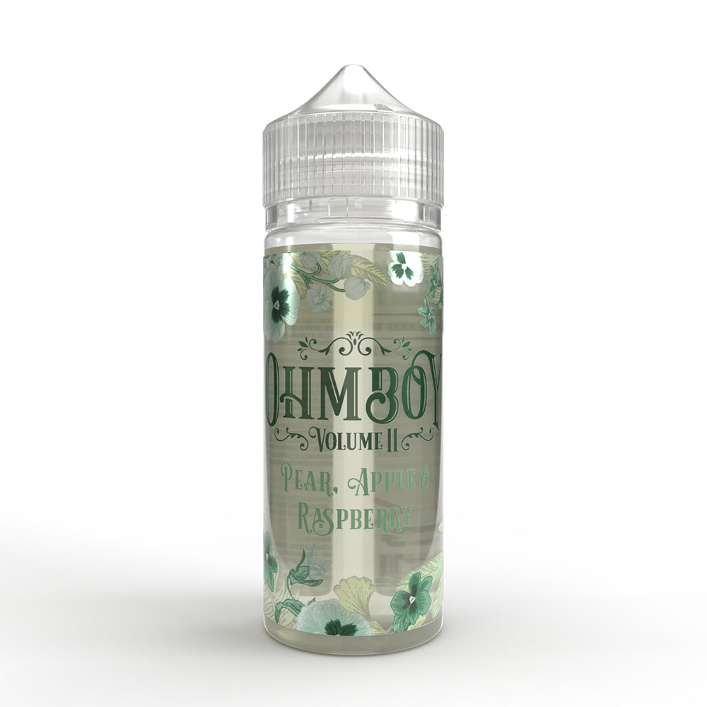 Ohm Boy - Volume II - Pear, Apple & Raspberry Shortfill 0mg 100ml