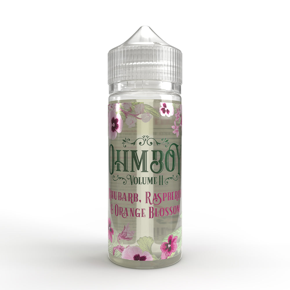 Ohm Boy - Volume II - Rhubarb, Raspberry & Orange Blossom Shortfill 0mg 100ml