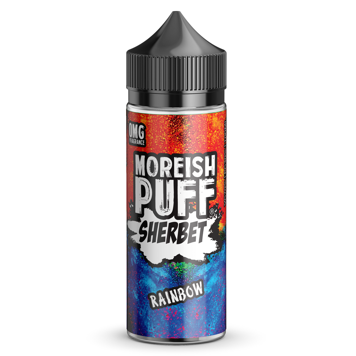 Moreish Puff Sherbet Rainbow 0mg 100ml Shortfill E-liquid