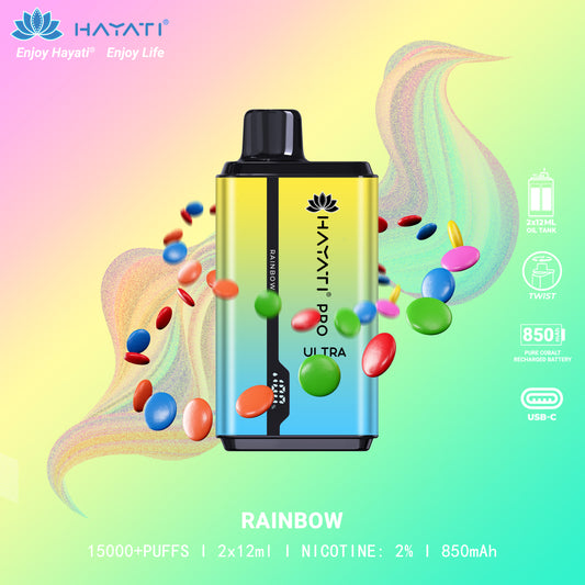 Hayati® Pro Ultra 15000 Puffs