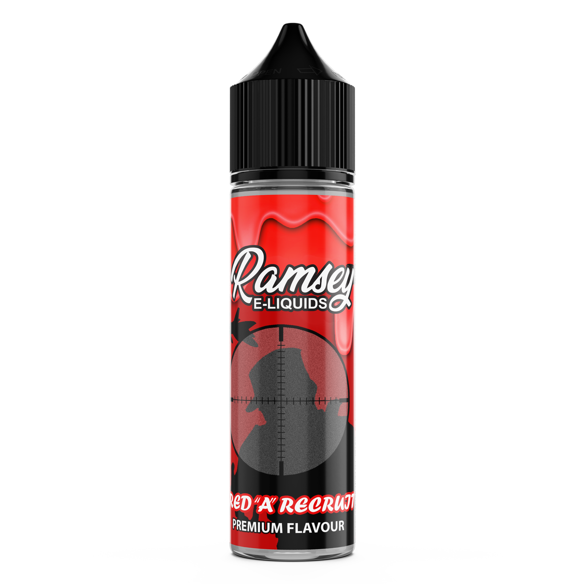 Ramsey E-Liquids Red "A" Recrujt 0mg 100ml Shortfill