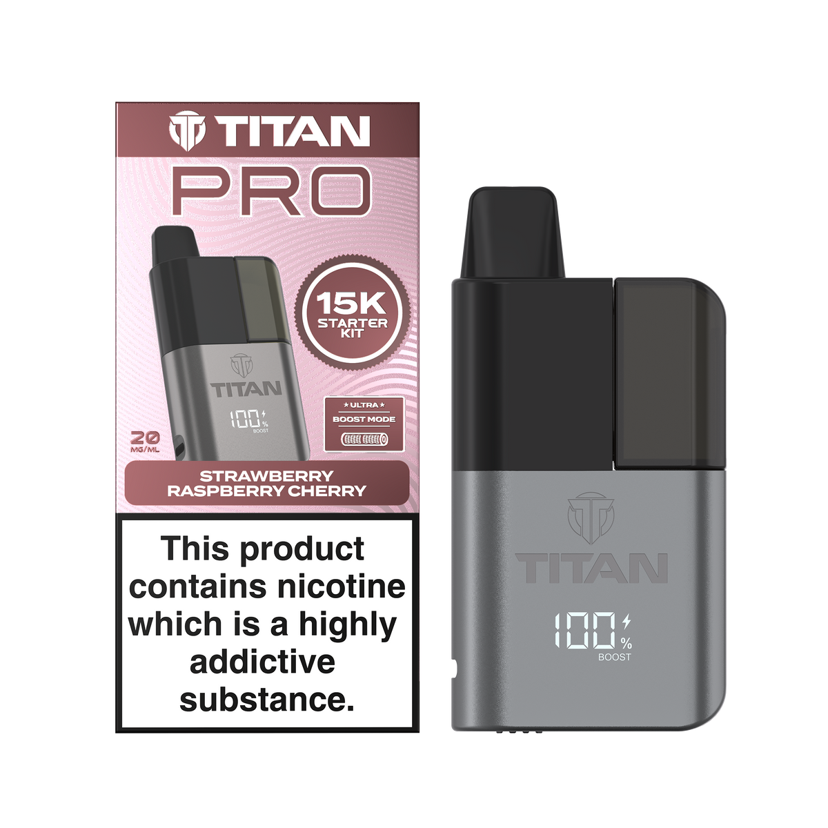 Titan Pro 15K Prefilled Vape Kit