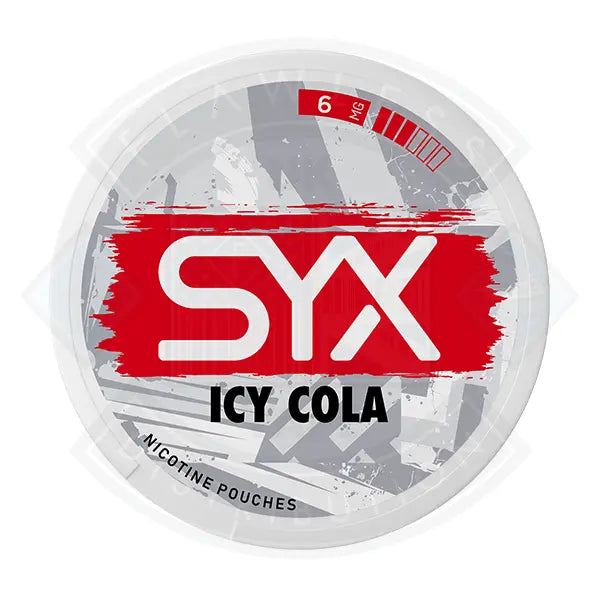 SYX Icy Cola 6mg nicotine pouch