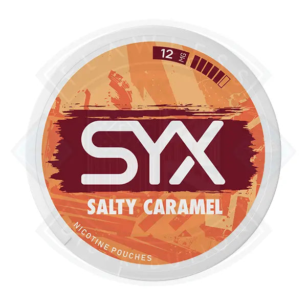 SYX Salty Caramel 12mg nicotine pouch