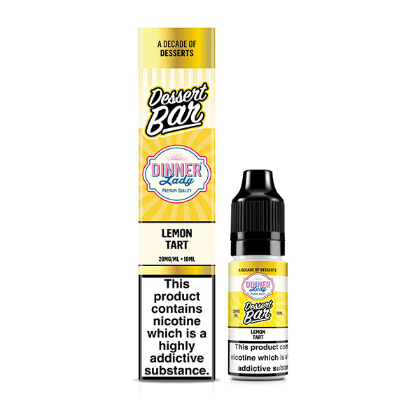 DINNER LADY NIC SALT - DESSERTS - LEMON TART 10ML