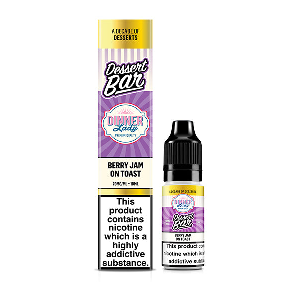 DINNER LADY - DESSERTS BAR SALTS 10ML (20MG)