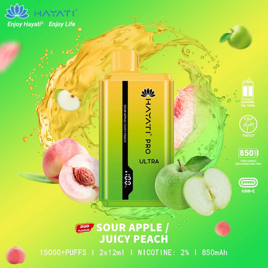 Hayati® Pro Ultra 15000 Puffs