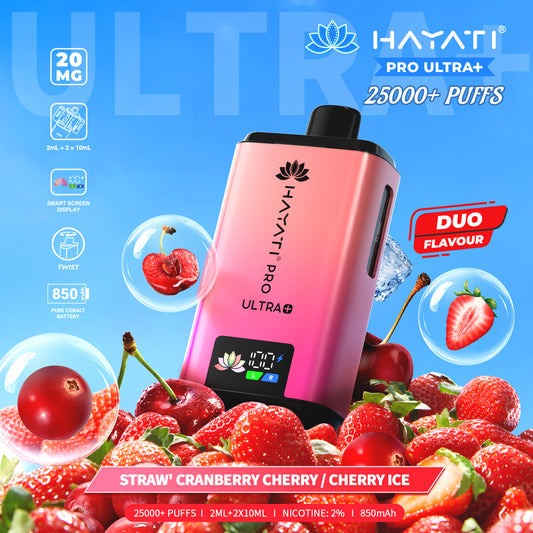 Hayati® Pro Ultra+ 25000 Puffs