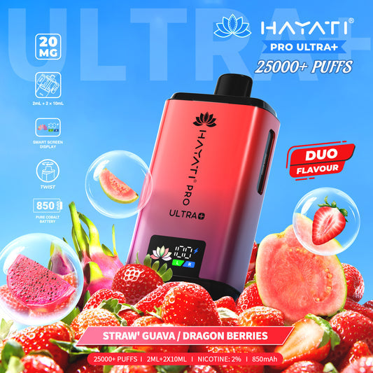 Hayati® Pro Ultra+ 25000 Puffs