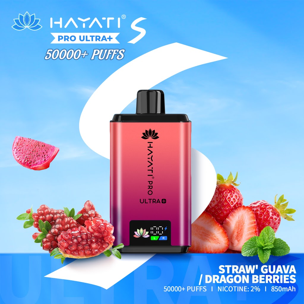 Hayati® Pro Ultra+ S 50000 Puffs