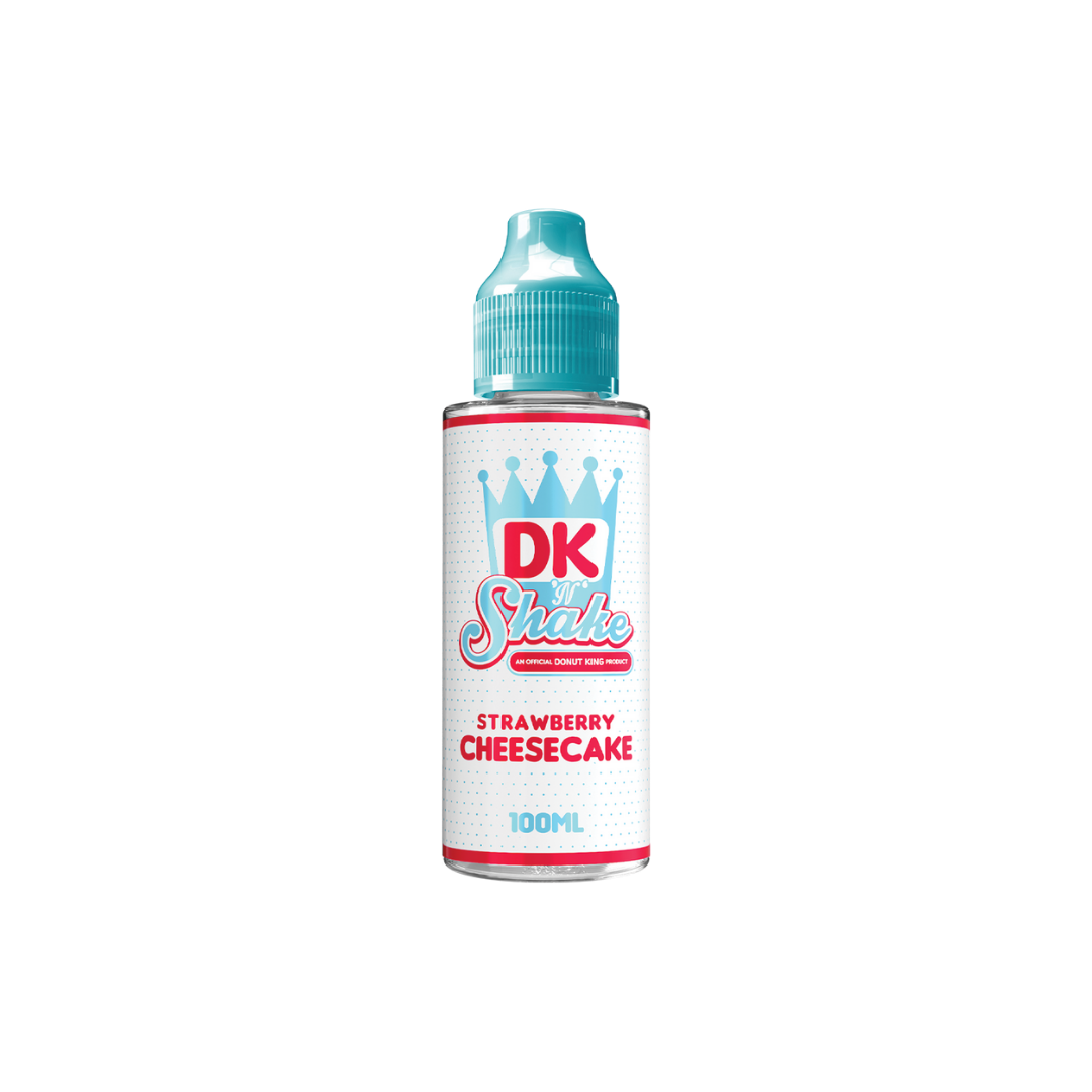 DONUT KING SHAKES - STRAWBERRY CHEESECAKE 0MG 100ML SHORTFILL