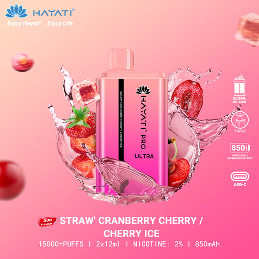 Hayati® Pro Ultra 15000 Puffs
