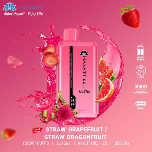 Hayati® Pro Ultra 15000 Puffs
