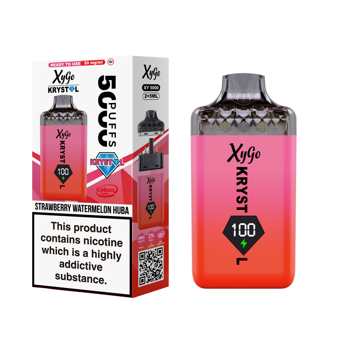 XYGO 5000 Krystal Prefilled Vape Kit