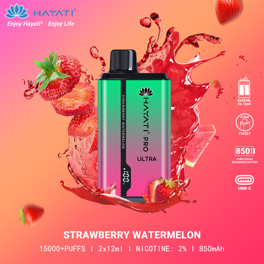 Hayati® Pro Ultra 15000 Puffs