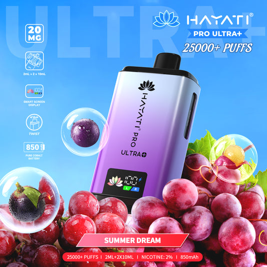 Hayati® Pro Ultra+ 25000 Puffs