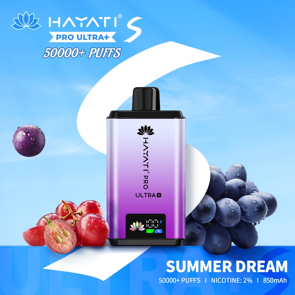 Hayati® Pro Ultra+ S 50000 Puffs