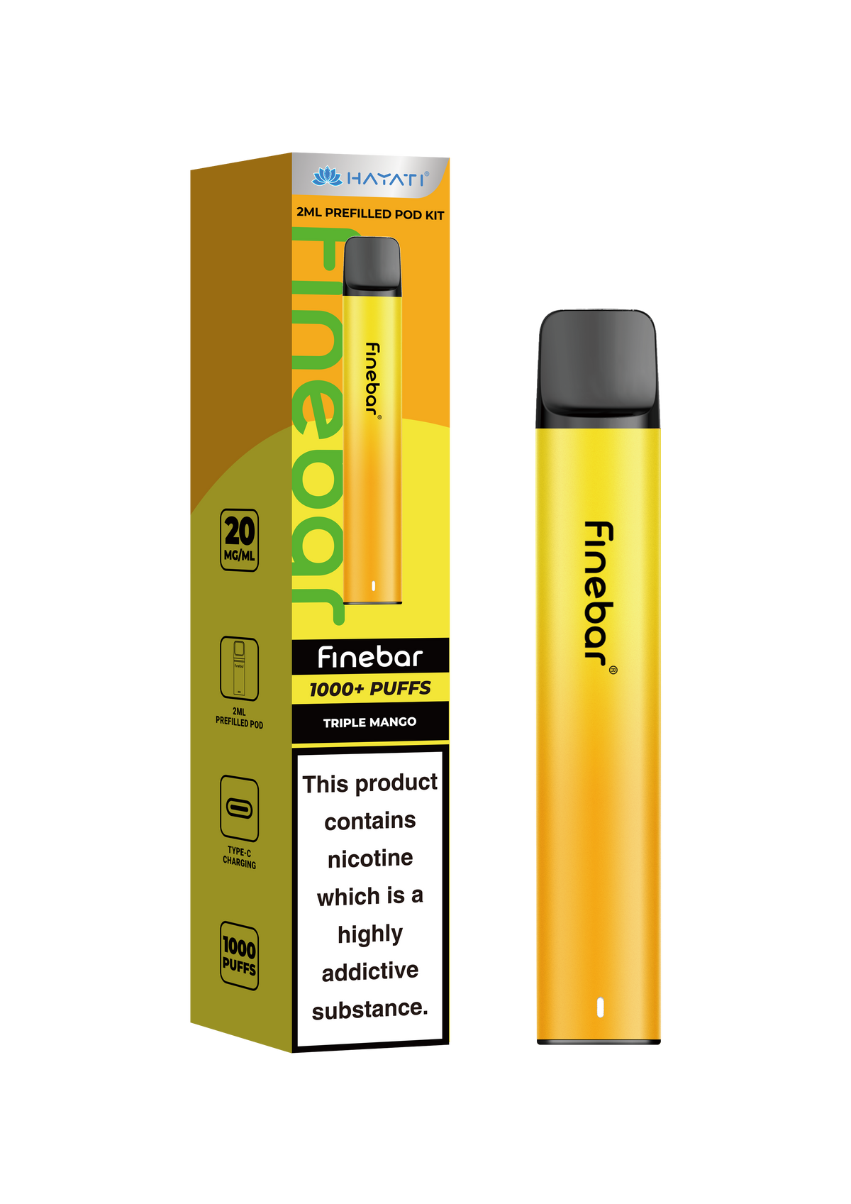 Hayati Pro Max 6000+ Pod Kit 20mg