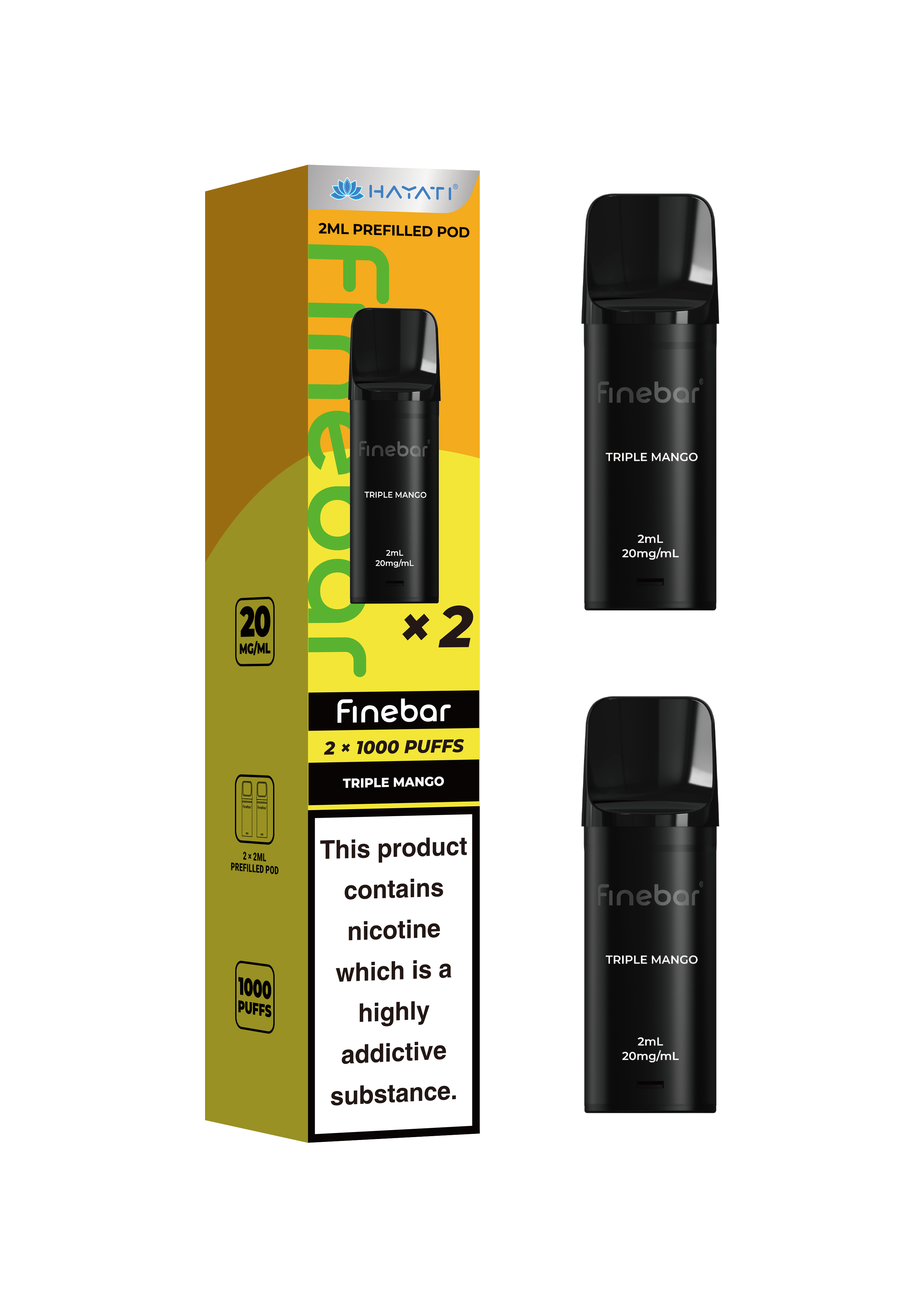Hayati Finebar Prefilled Pods