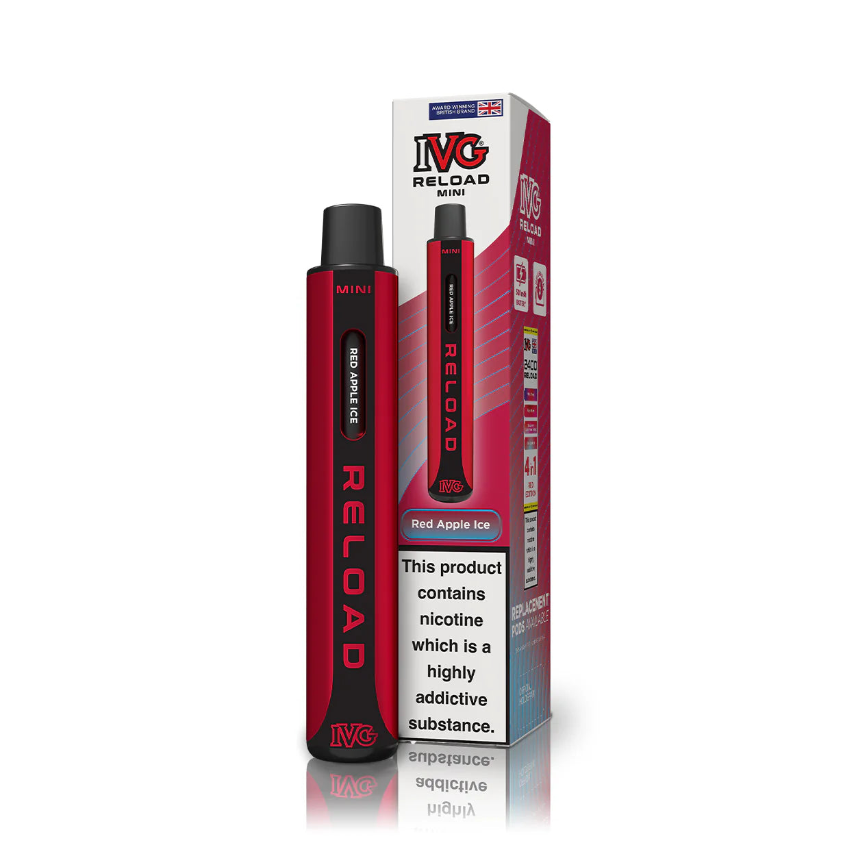 IVG Reload Mini Red Apple Ice Starter Kit