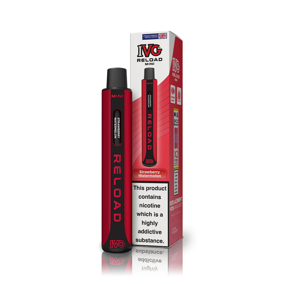 IVG Reload Mini Strawberry Watermelon Starter Kit