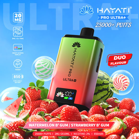 Hayati® Pro Ultra+ 25000 Puffs