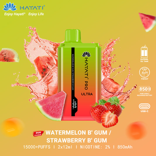 Hayati® Pro Ultra 15000 Puffs